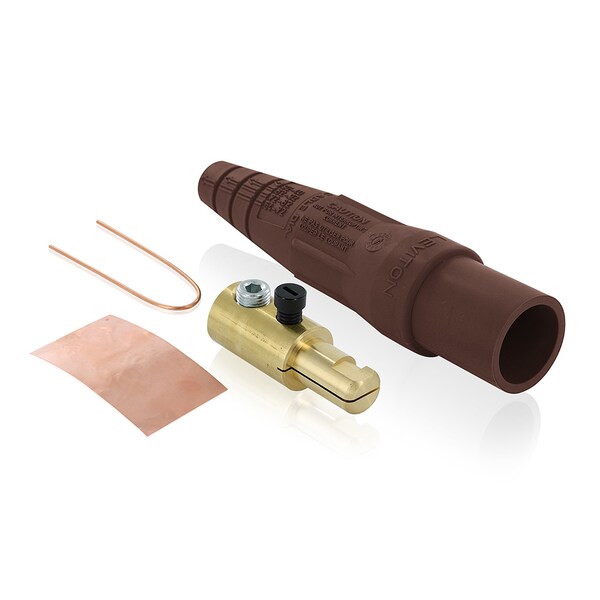 Ensamblaje de conector eléctrico macho de la serie 16 de Leviton 2 0 - 4 0 Brone - 16D23-UH