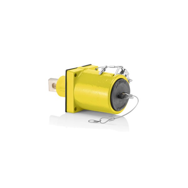 Receptáculos eléctricos Leviton serie 49 con barra colectora de 1 orificio color morado - 49MR1-XP