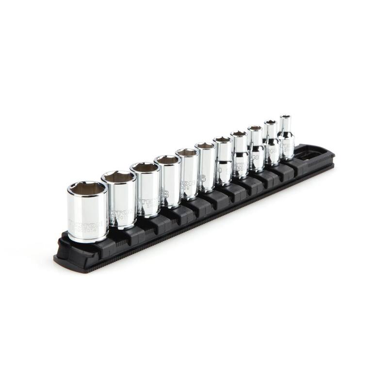 Juego de 11 piezas de dados de 6 puntas de 1/4 pulgadas de unidad TEKTON - SHD90101