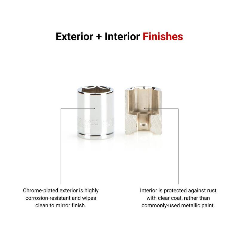 Juego de 11 piezas de dados de 6 puntas de 1/4 pulgadas de unidad TEKTON - SHD90101