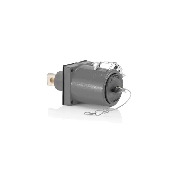 Receptáculos Eléctricos Leviton Serie 49 Barra de Bus de 1 Orificio Ml Recep Gris - 49MR1-XGY