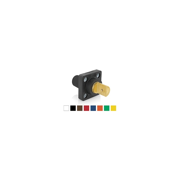 Ensamble de Conector Eléctrico 16 SRS FML PNL MNT REC 90 GRADOS ORG - 16R20-UO de Leviton