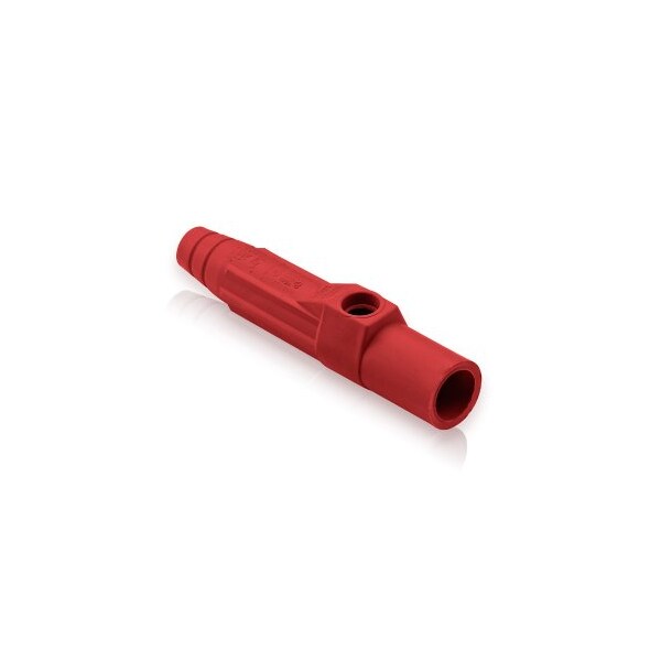Ensamble de Conector Eléctrico Leviton Plata de Tornillo Detectable de Perno de Tapón - 15SDM-1UR