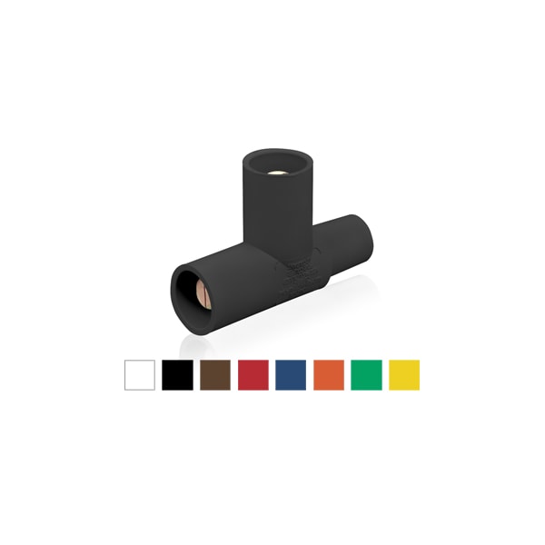 Ensamble de Conector Eléctrico en Paralelo Serie 16 F-M-M Tee Verde - 16A21-UG