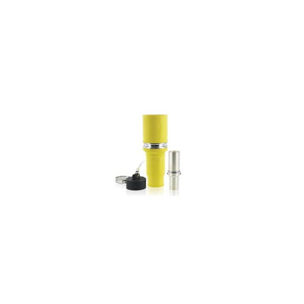 Receptáculos eléctricos sin polo hembra para enchufe de rinoceronte amarillo 444 MCM - 49F44-Y de Leviton