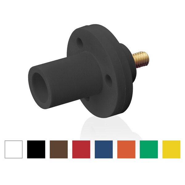 Ensamble de conector eléctrico Leviton BR M PNL REC TAP NOSE THRD STUD #8-2AWG - 15R21-UH