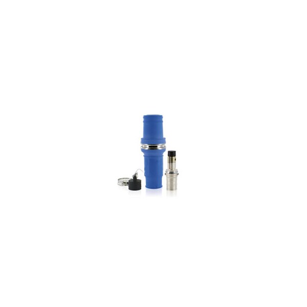 Receptáculo eléctrico macho sin polo Leviton Rhino de 535 MCM azul - 49M53-B