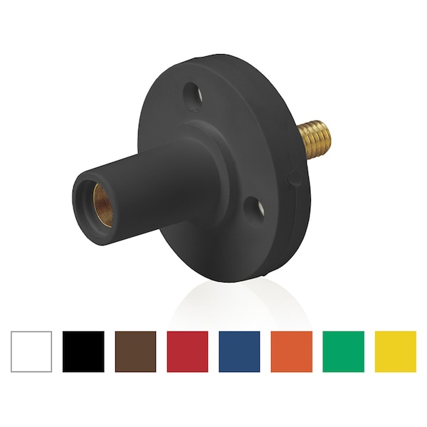 Ensamble de Conector Eléctrico Leviton 15 Series Hembra Recep 150A Amarillo - 15R22-UY