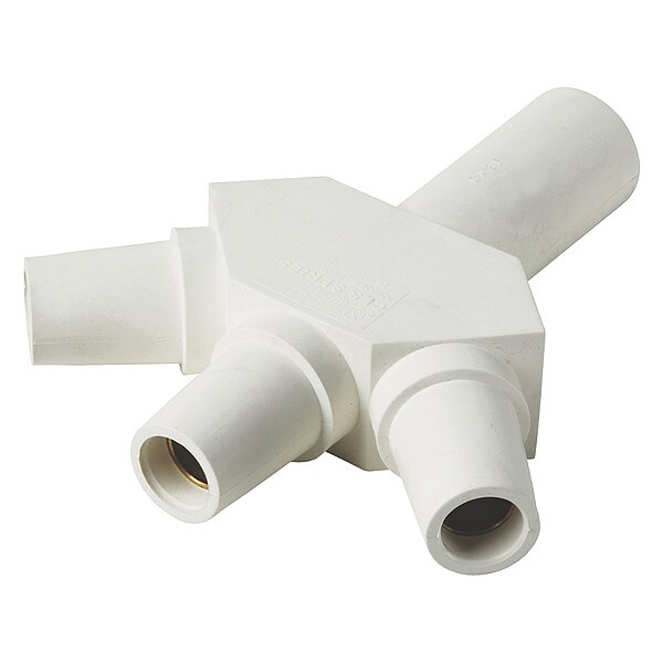 Conector triple Legrand, 3R Nema, Serie 16, Blanco - PS3FW