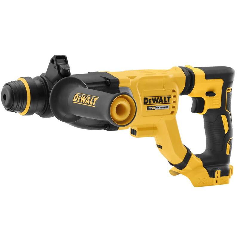 Martillo rotativo SDS Plus D-Handle inalámbrico sin escobillas DEWALT 20V MAX de 1-1/8 pulgadas para concreto y albañilería (solo herramienta) - DCH263B