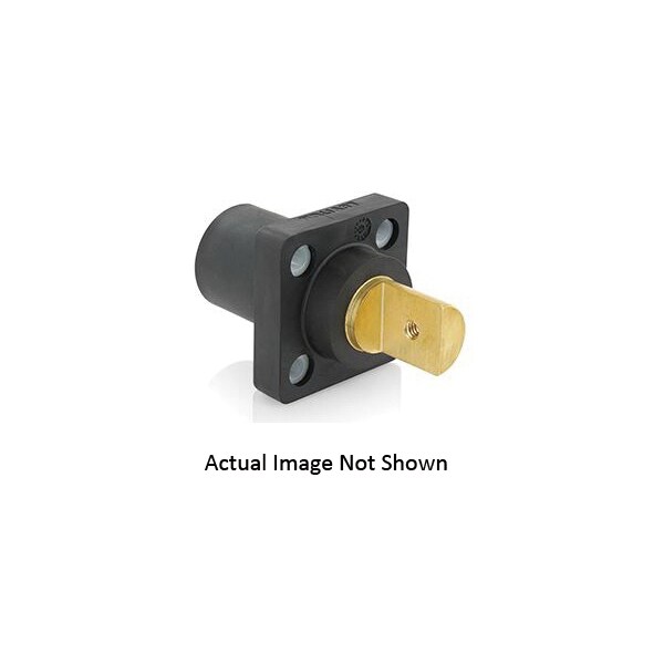 Conjunto de Conector Eléctrico Macho Serie 16 Leviton Rec #2 - 4/0 Azul - 16R19-UB