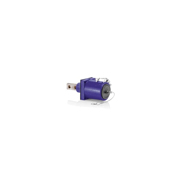 Leviton Electrical Receptacles 49 Series 2P Male 45 Deg Recep Purple - 49MR2-XP
