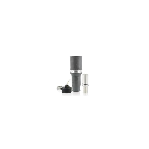 Tapones eléctricos Leviton Sin polo Hembra Rhino Plug Gry 535 Mcm - 49F53-GY