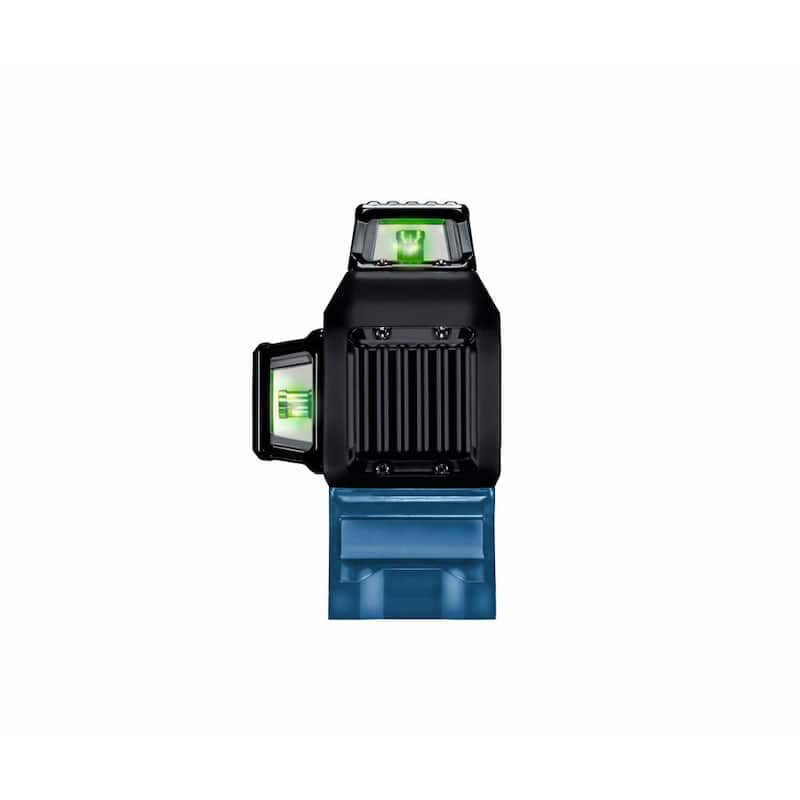Nivel láser verde de 360 grados de 300 pies Bosch con tecnología Visimax, montura de ajuste fino y estuche resistente - GLL3-300G