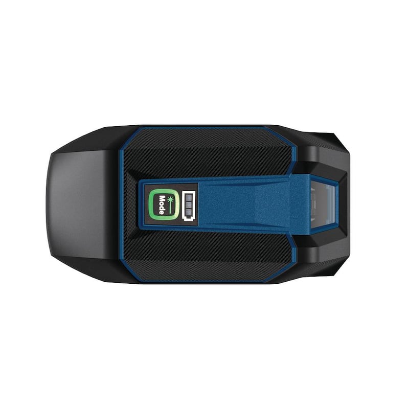 Nivel láser verde de 100 pies con tecnología VisiMax, auto nivelante, montaje en L ajustable y estuche rígido - GLL100-40G