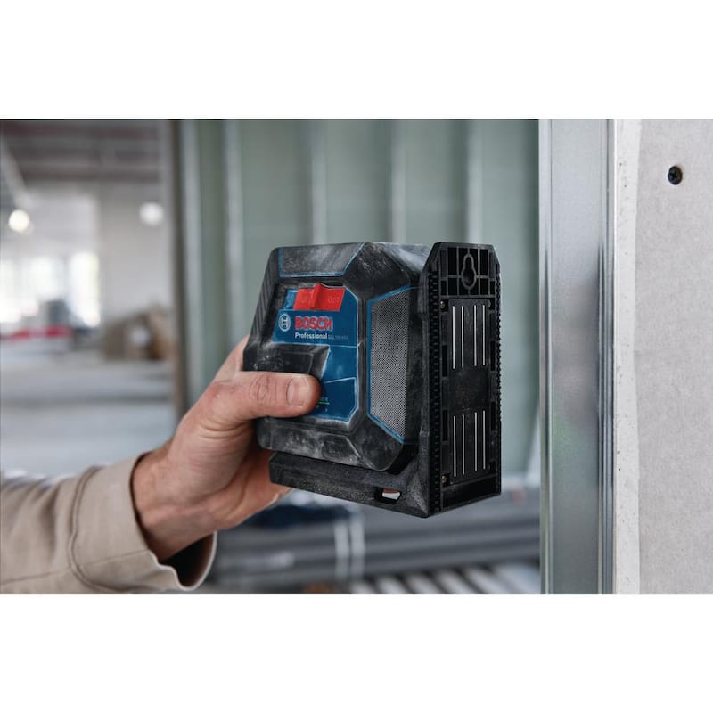 Nivel láser verde de 100 pies con tecnología VisiMax, auto nivelante, montaje en L ajustable y estuche rígido - GLL100-40G