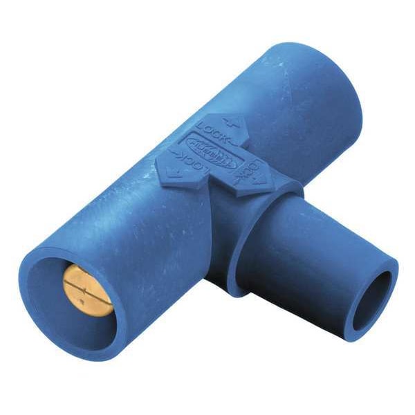 Tee Paralelo Hubbell Wiring Device-Kellems, Azul, Hembra-Macho-Macho - HBLPTBL