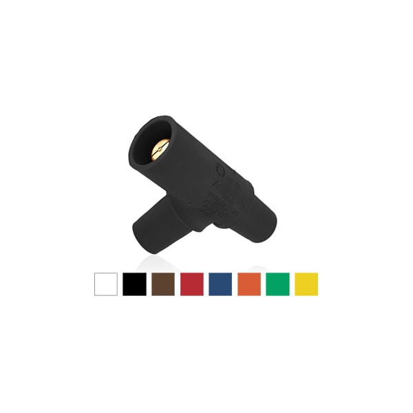 Conector eléctrico de ensamblaje en T para Serie 16 color blanco - 16A22-UW
