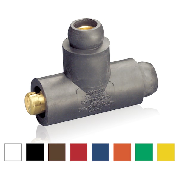 Conjunto de Conectores Eléctricos Leviton EB 18Serie Tipo Cam 3W T-Conn F-F-M - 18A22-UE