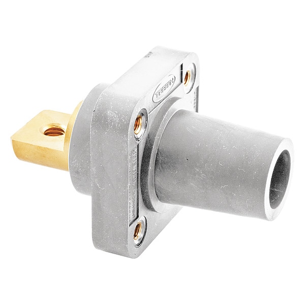 Receptáculo Hubbell Wiring Device-Kellems, Blanco, Hembra, Cónica, Doble Juego - HBLFRBW