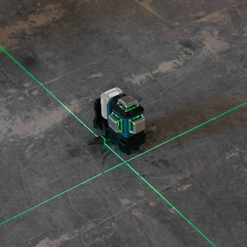 Nivel láser verde autonivelante inalámbrico de 12V max CXT de ion de litio de 360 grados en 3 planos (Herramienta solamente) - SK700GD