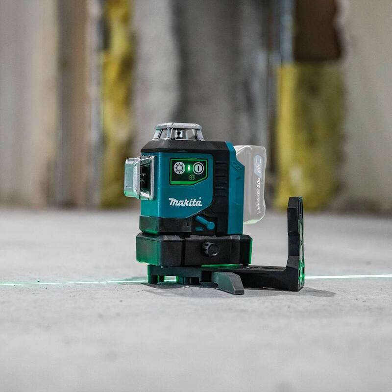 Nivel láser verde autonivelante inalámbrico de 12V max CXT de ion de litio de 360 grados en 3 planos (Herramienta solamente) - SK700GD