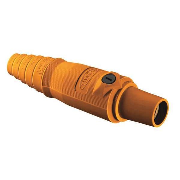 Conector Hubbell Wiring Device-Kellems, 3R, 4X, 12, 1 pin, color naranja - HBL300FO
