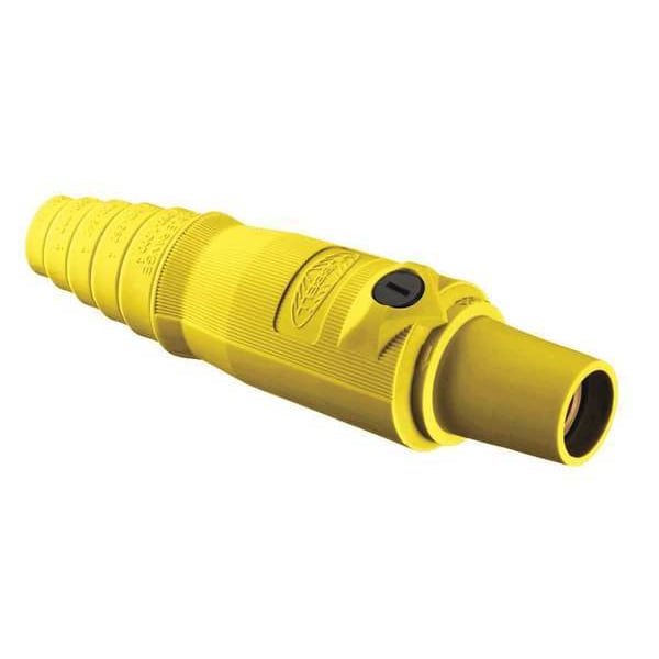 Conector Hubbell Wiring Device-Kellems, 3R, 4X, 12, Single Pin, Amarillo - HBL300FY