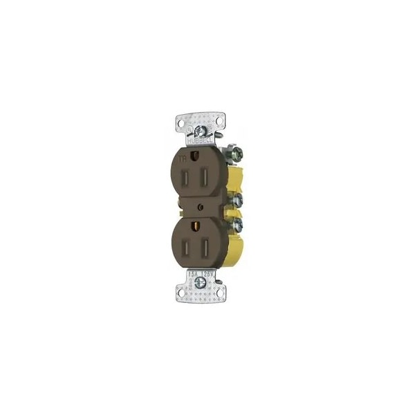 Receptáculo Hubbell Wiring Device-Kellems, 1/2 hp, 125V CA, NEMA 5-15R - DR15ST