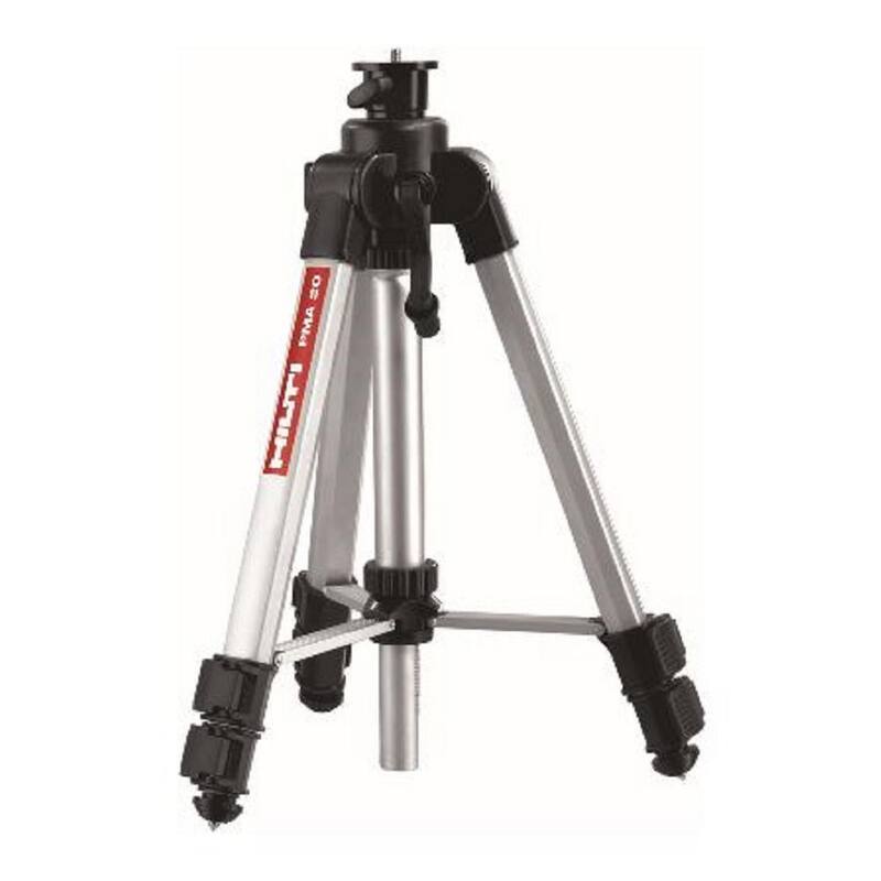 Kit láser Hilti de 33 pies PM 30-MG con trípode PMA 20, batería, cargador y estuche - 3627166
