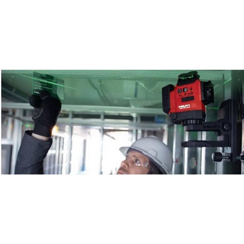 Kit láser Hilti de 33 pies PM 30-MG con trípode PMA 20, batería, cargador y estuche - 3627166