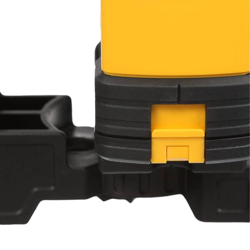 DEWALT 165 ft. Nivel de láser de línea cruzada y punto de plomada autonivelante rojo con (3) baterías AAA y estuche - DW0822