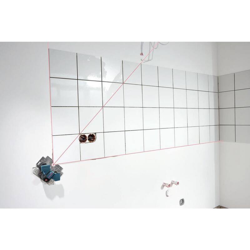 Nivel láser cuadrado de 65 pies Bosch para azulejos y diseño cuadrado - GTL3