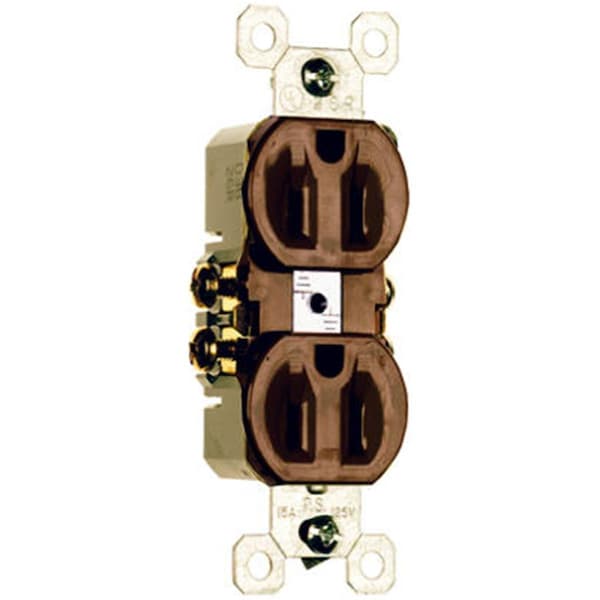 Nextgen 3232TU 15A 125V Standard Duplex Outlet - Café, Paquete de 10 - NE879018