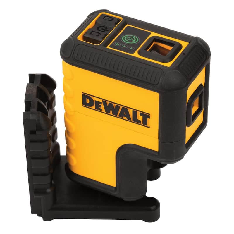 Nivel láser de 3 puntos autonivelante verde DEWALT de 120 pies con (2) baterías AA y estuche - DW08302CG