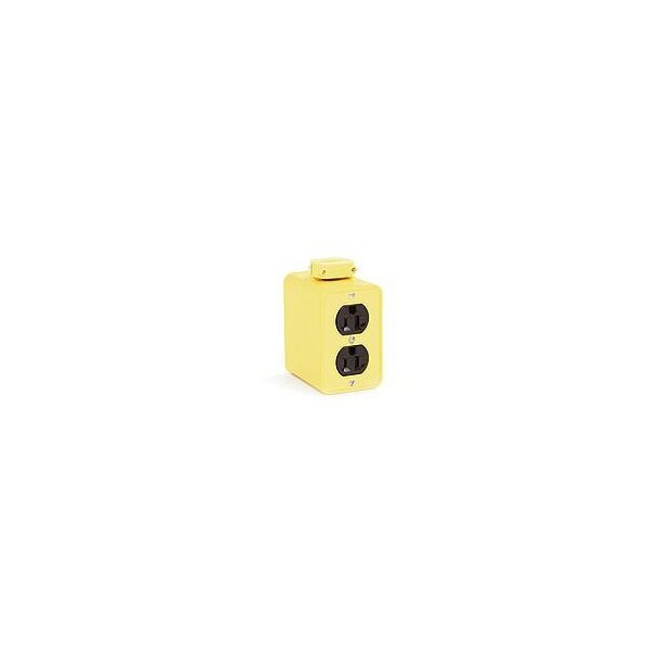 Molex (2)DUP 5-15R PORTBLE OUTLET BX - 1301370088