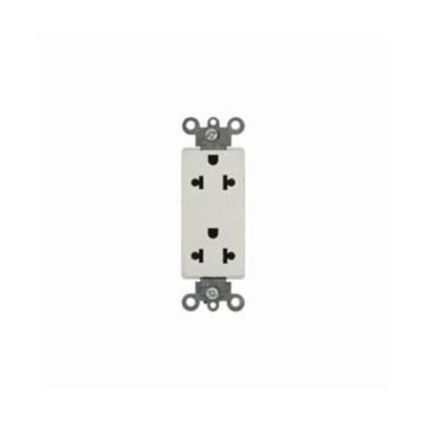 Receptáculos eléctricos Leviton 15A 125 250V Europlug blanco - 5825-W