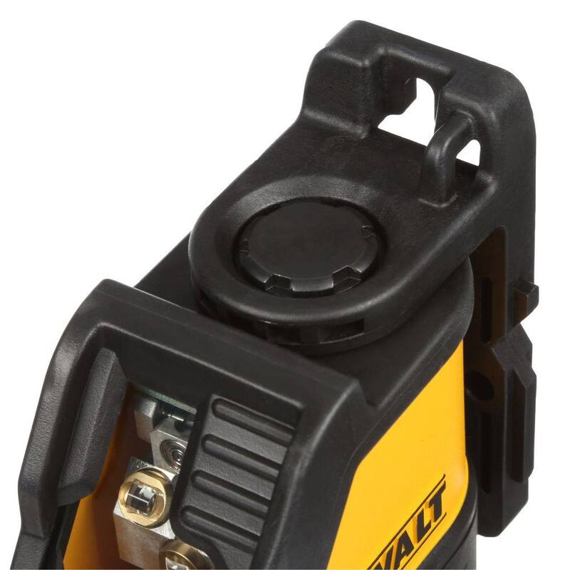 DEWALT 165 ft. Kit de nivel láser de líneas cruzadas autonivelante en rojo y trípode ajustable y portátil de nivel láser - DW088K-QUW0881T