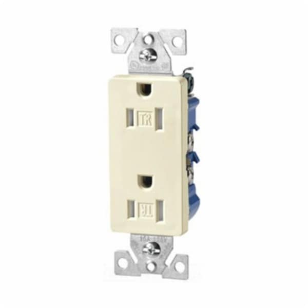 Salida Dúplex para Receptáculo Decorativo Eaton Wiring Devices, 15A 125V 2P3W - TR1107LA