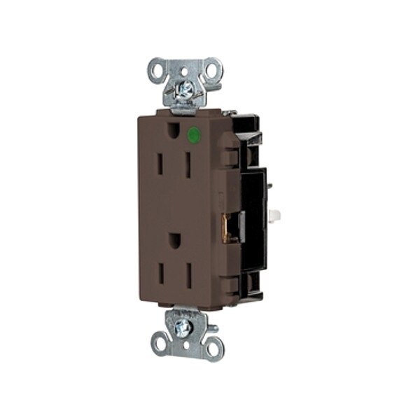 Receptáculo Hubbell Wiring Device-Kellems, 1/2 hp, 125V AC, NEMA 5-15R - HBL2172ST