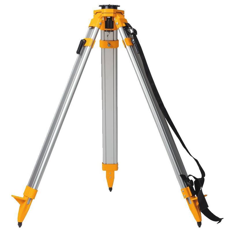 Kit de nivel láser rotativo autonivelante DEWALT 20V MAX de 200 pies de alcance y trípode de construcción - DW079LRCS