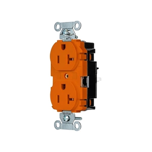 Toma de corriente Hubbell Wiring Device-Kellems, 1 hp, 125V AC, NEMA 5-20R - 5352STO