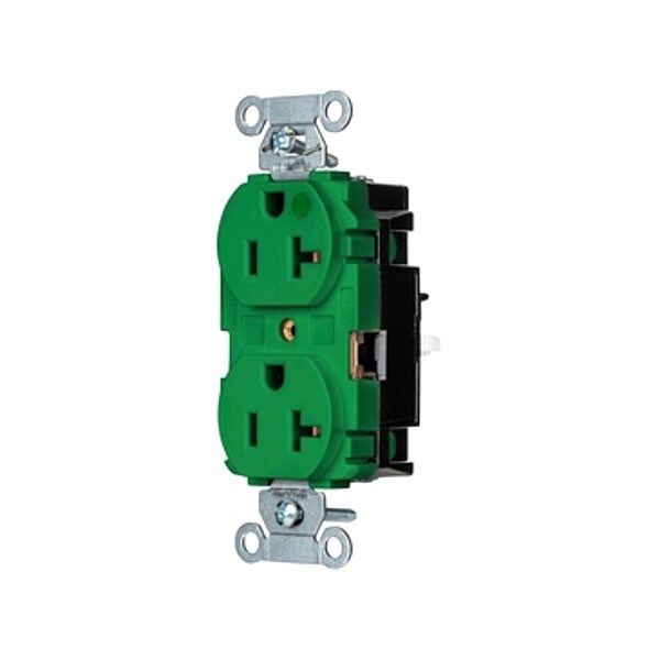Receptáculo Hubbell Wiring Device-Kellems, 1 hp, 125V CA, NEMA 5-20R - 8300STGN