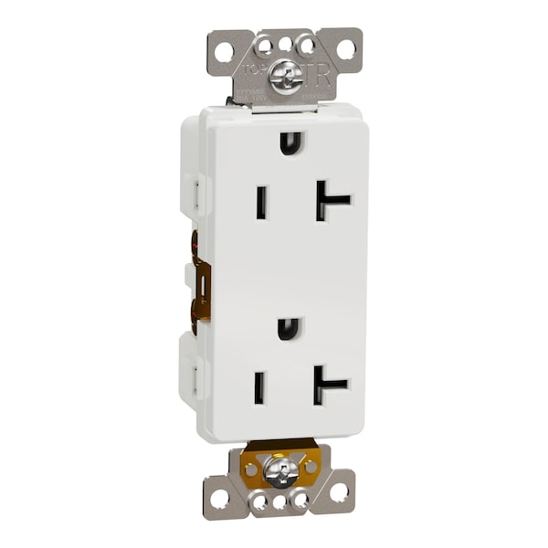 Toma-corriente Square D, Serie X, 20 A, Paquete de 10, Dúplex, 20 Amperios, 125 V