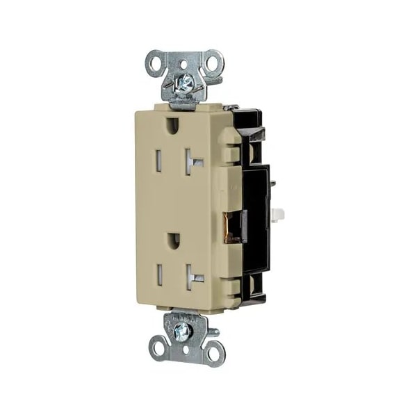 Receptáculo Hubbell Wiring Device-Kellems, 1 hp, 125V AC, NEMA 5-20R - DR20STITR