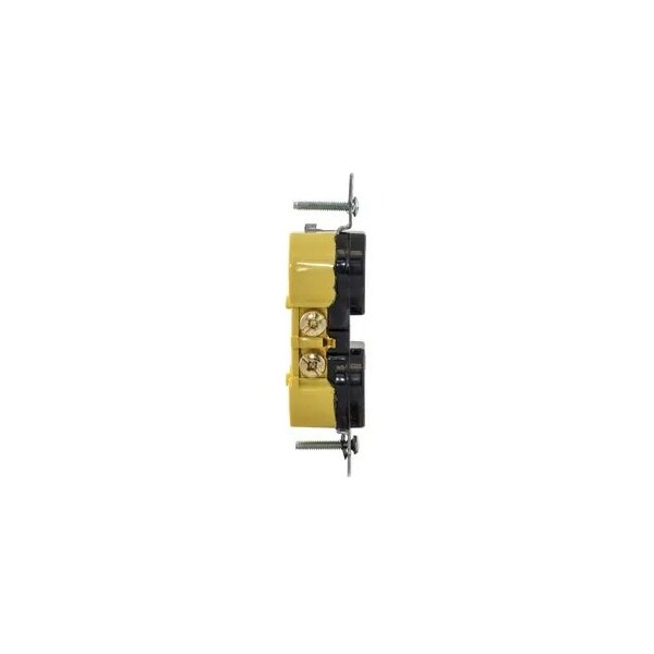 Receptáculo Hubbell Wiring Device-Kellems, 1/2 hp, 125V AC, NEMA 5-15R - DR15STBKTR