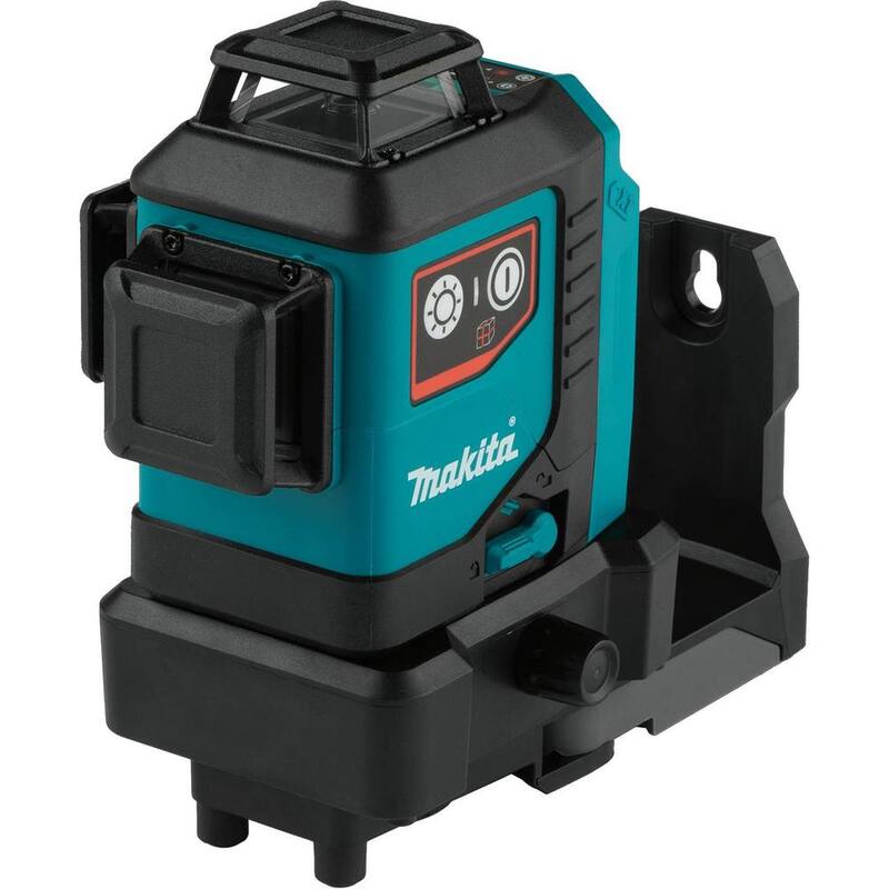 Nivel láser rojo Makita 12V max CXT inalámbrico de iones de litio autonivelante de 360 grados en 3 planos (Herramienta solamente) - SK700D