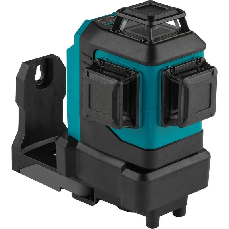 Nivel láser rojo Makita 12V max CXT inalámbrico de iones de litio autonivelante de 360 grados en 3 planos (Herramienta solamente) - SK700D