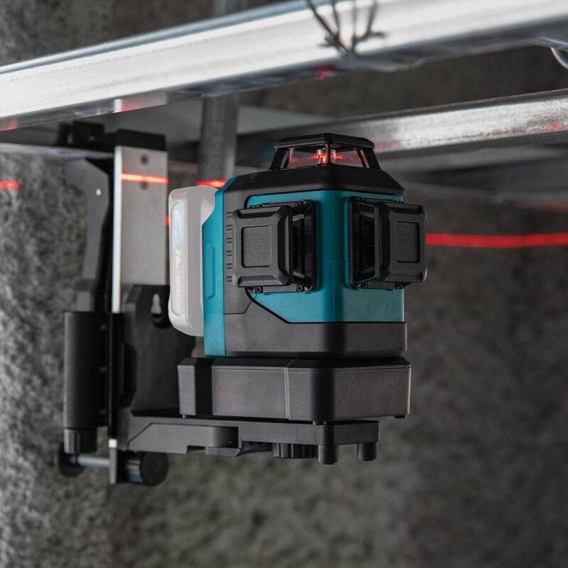 Nivel láser rojo Makita 12V max CXT inalámbrico de iones de litio autonivelante de 360 grados en 3 planos (Herramienta solamente) - SK700D