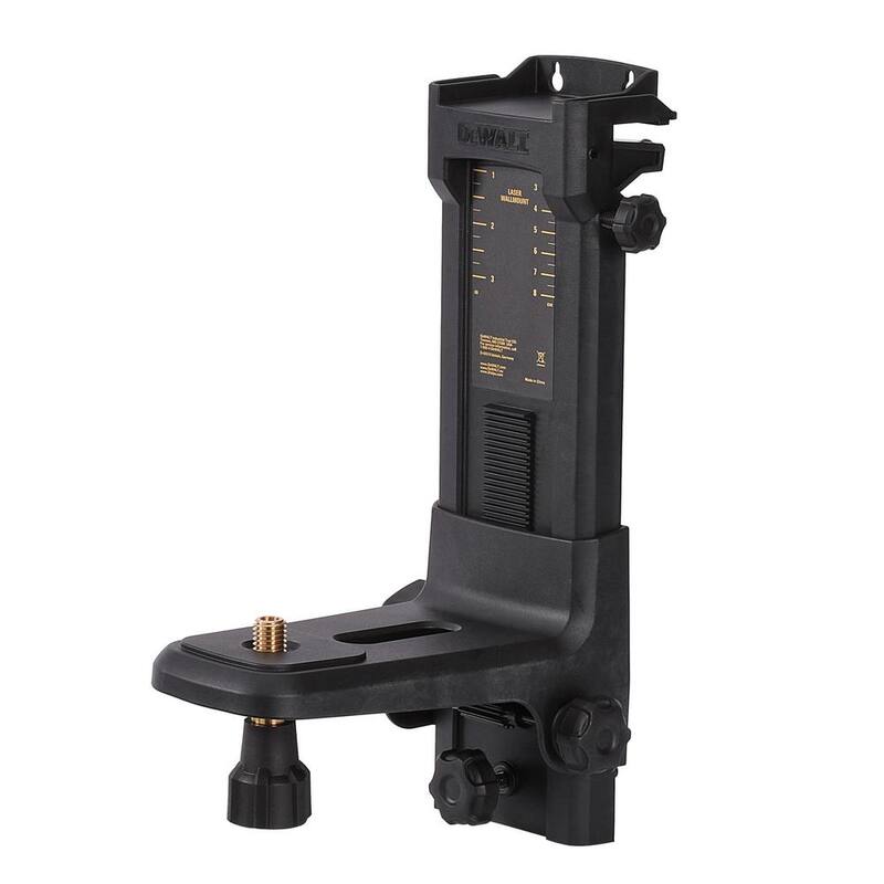 Nivel láser rotativo autonivelante DEWALT 20V MAX de 200 ft. con detector, batería de 2.0Ah, cargador y estuche TSTAK - DW079LR.